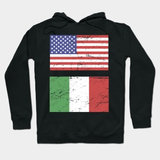 United States Flag & Italy Flag Hoodie